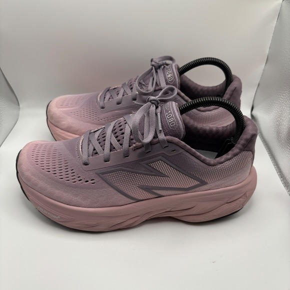 New Balance Fresh Foam 1080v14 Purple Pink Running Shoes Women Sz 7.5B W108014C - Picture 4 of 8